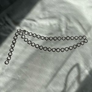 ‼️SOLD‼️ Silver tone Chain Belt